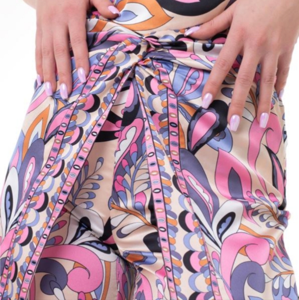 Marciano by Guess GYPSET PANT CRUSED PAISLEY